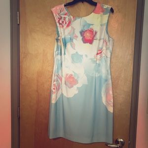 Soft pastel colored dress